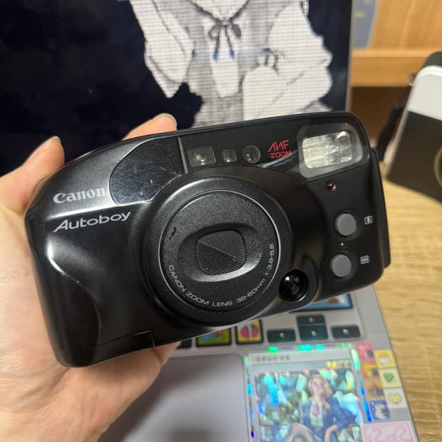 필름카메라 캐논 뉴 오토보이
