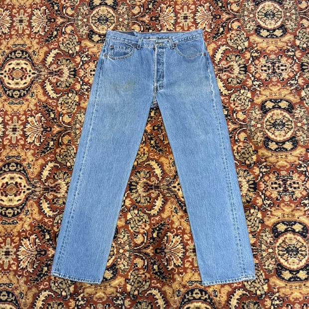 usa 빈티지 리바이스 501 데님 34"(32~33추천) (525)