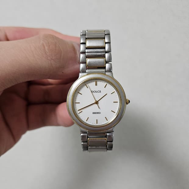 세이코 돌체 빈티지 쿼츠 시계 Seiko Dolce Vintage