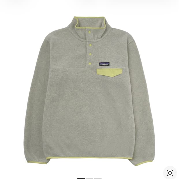 새제품 L/ 파타고니아 여성 신칠라 오트밀헤더 니얼리 그린