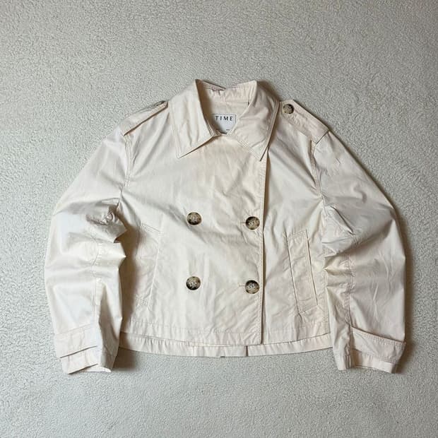 타임 TIME 22ss 메인백 인버티드 크롭 자켓 PN7556