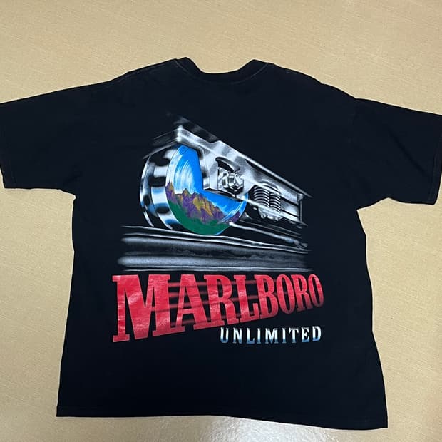 [XL] 90s 말보로 Unlimited Train 티셔츠