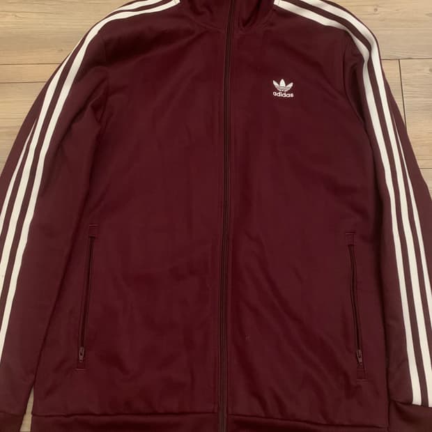 아디다스 버건디 져지(XL)