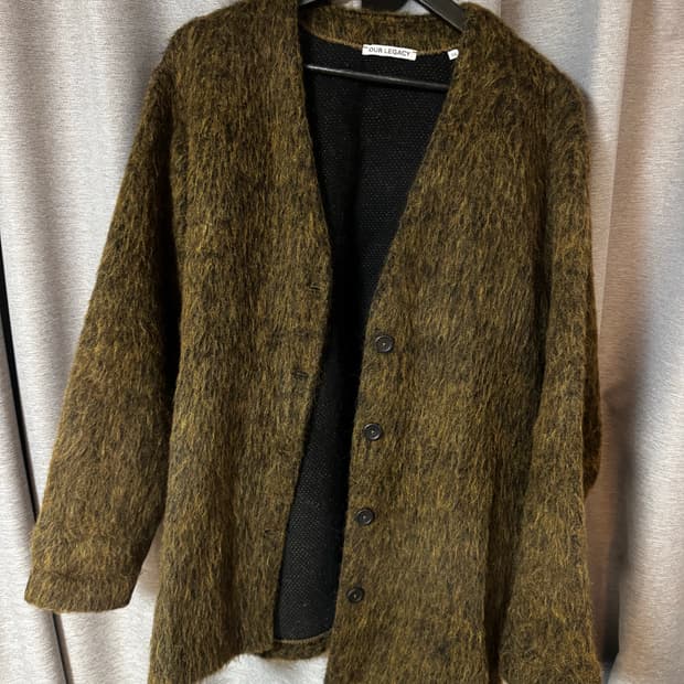 아워레가시 모헤어 가디건 (34사이즈) 