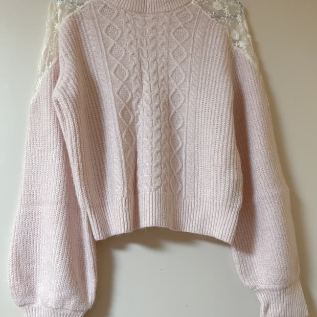 일본빈티지 뽀용 니트