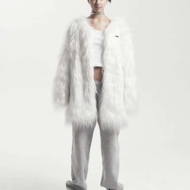 오도어 페더 퍼 자켓 (FREE)