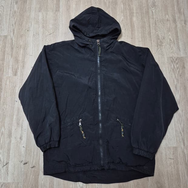 보이콧 밀리터리 이너 플리스 후드 바람막이 점퍼 M(95)