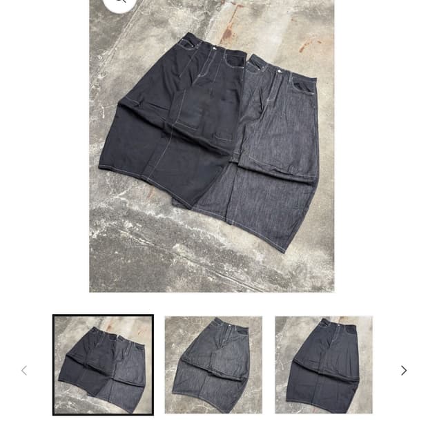 Belvet 베기팬츠 블랙