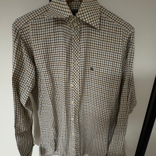 버버리 체크 셔츠