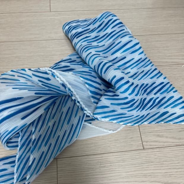 이세이미야케 스카프 플리츠플리즈
