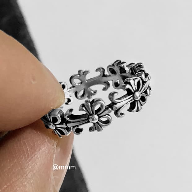 크로스 반지 오픈링