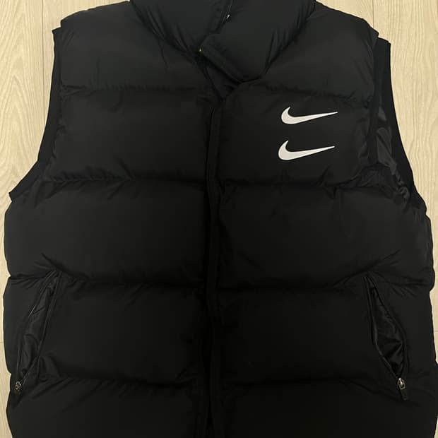 나이키 더블 스우시 패딩베스트