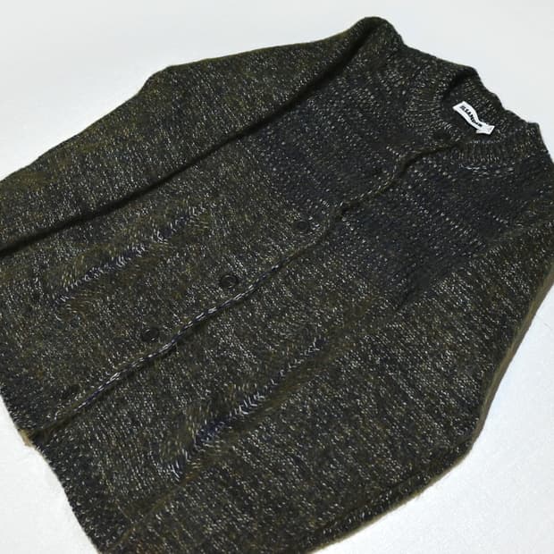 Jil sander 2013fwcashmere moss cardigan