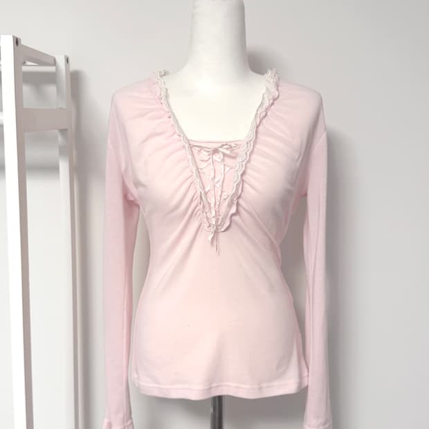 일본빈티지 러블리 롱슬리브