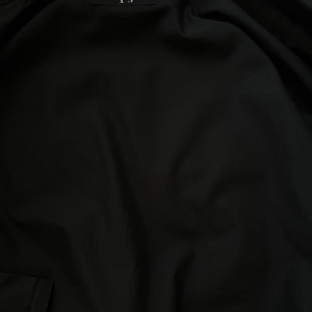 요지 야마모토 벨티드 셔츠