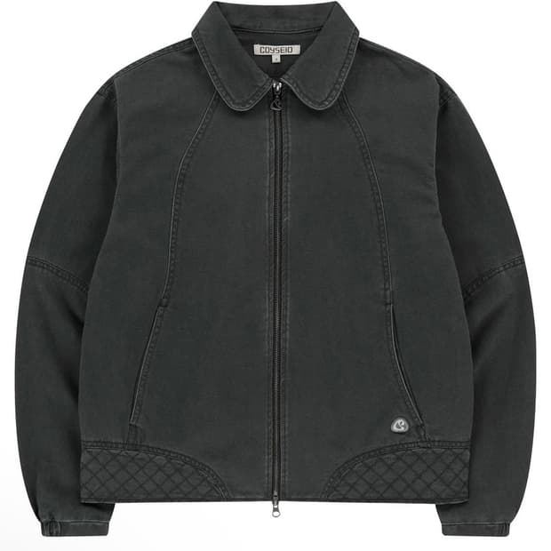 코이세이오 라운드 칼라 스티치 자켓