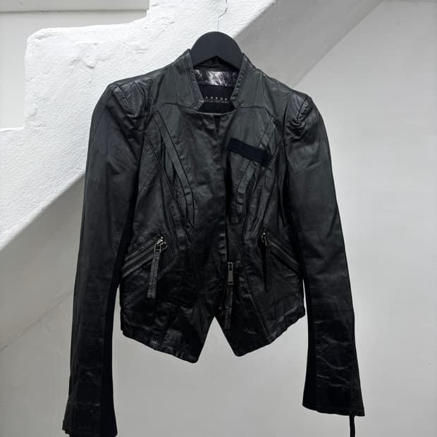 Tankus lambskin leather jacket   