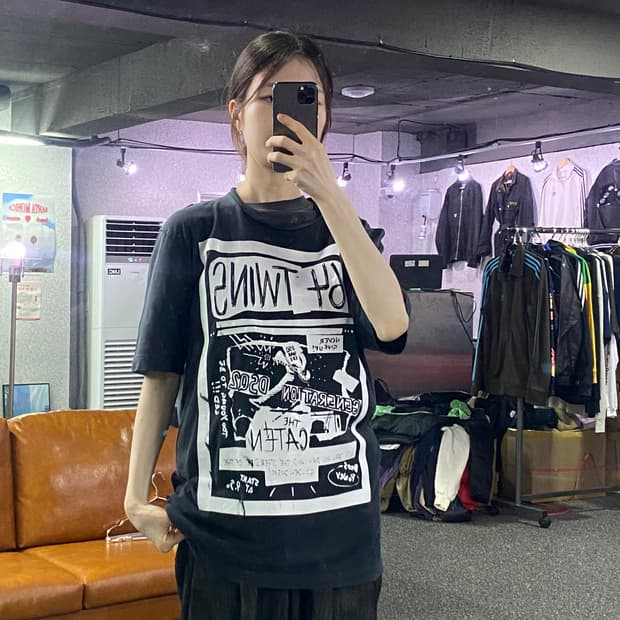 DSQUARED2 64 twins 락 반팔티 B1388