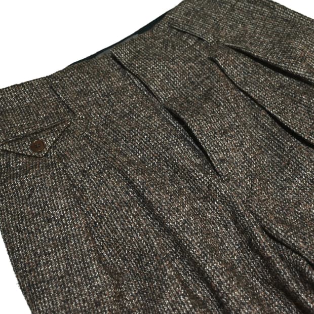 Christophe Lemaire ethnic wool alpaca pa