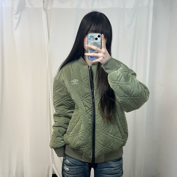 Umbro double decker reversible bomber