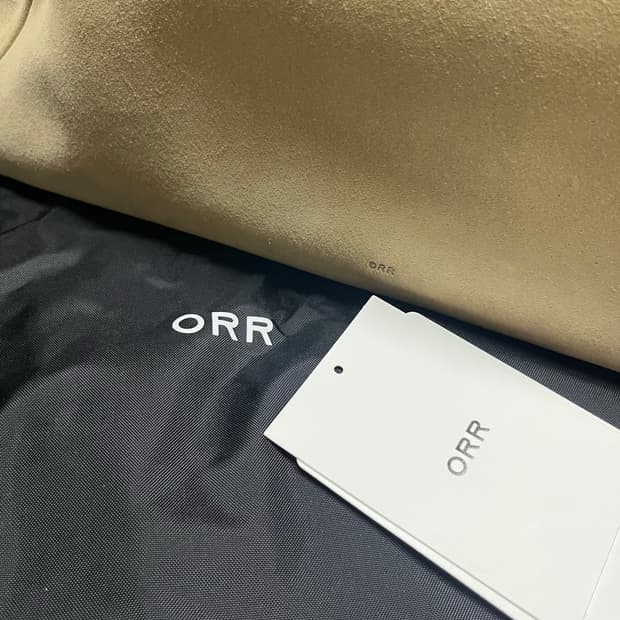 ORR 오르 커비백 스웨이드 베이지 M