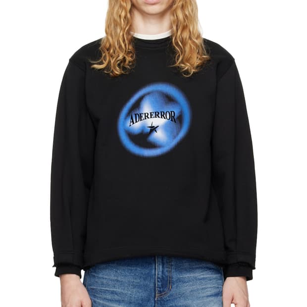 (새상품) 아더에러 프로덕트 41 스웨트셔츠 느와르 맨투맨