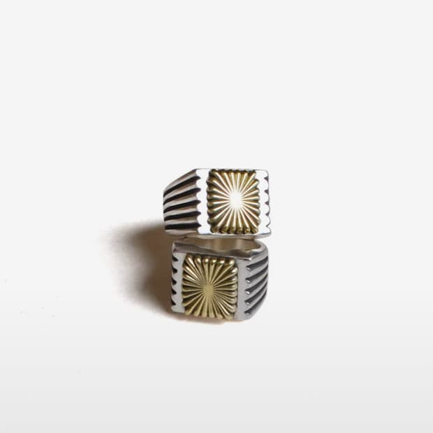 윌리앤더피 sunflower square ring (18호)