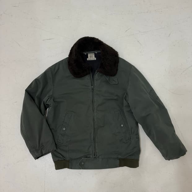 80's French Airforce Flight Jacket. HBT