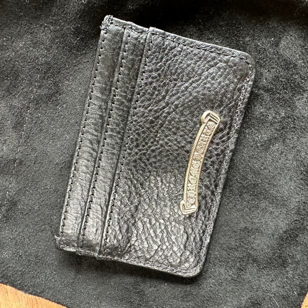 크롬하츠 레더 카드지갑