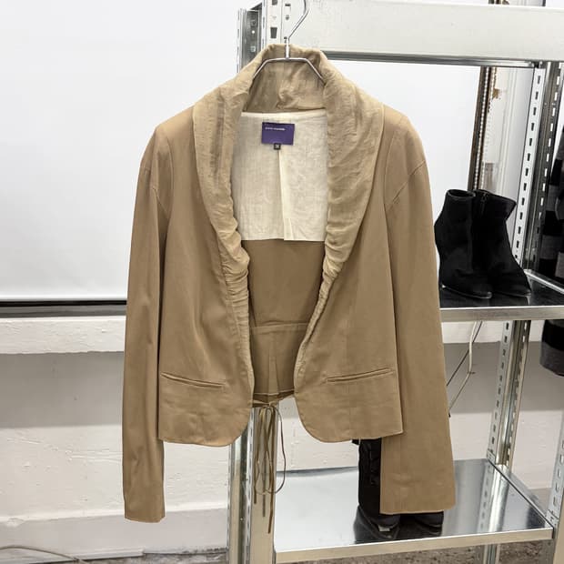 샤론 워숍 2009S/S 드레이프 숄칼라 자켓