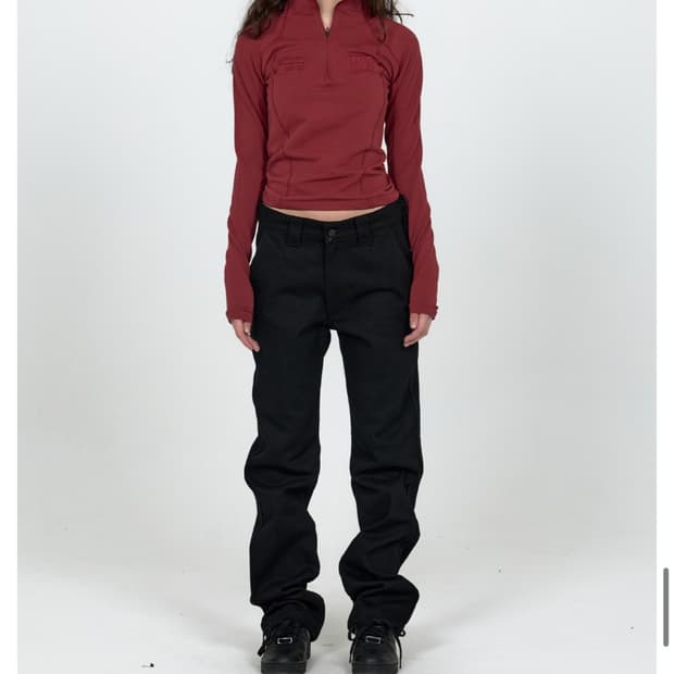 MPa WALLET RAW PANTS (BLACK)