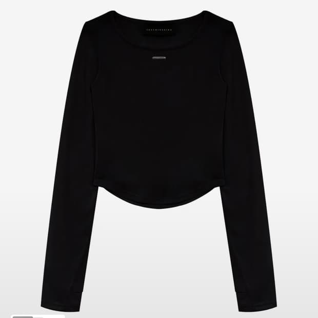 트리밍버드 슬리브 Boat Neck Long Sleeve