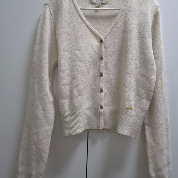 후아유 가디건 베이지