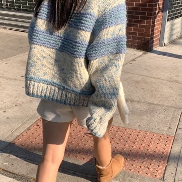 haag 핸드메이드 코위찬 블루