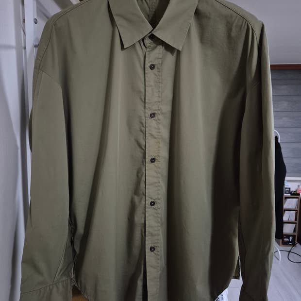 시스템옴므 코튼 셔츠 95 카키