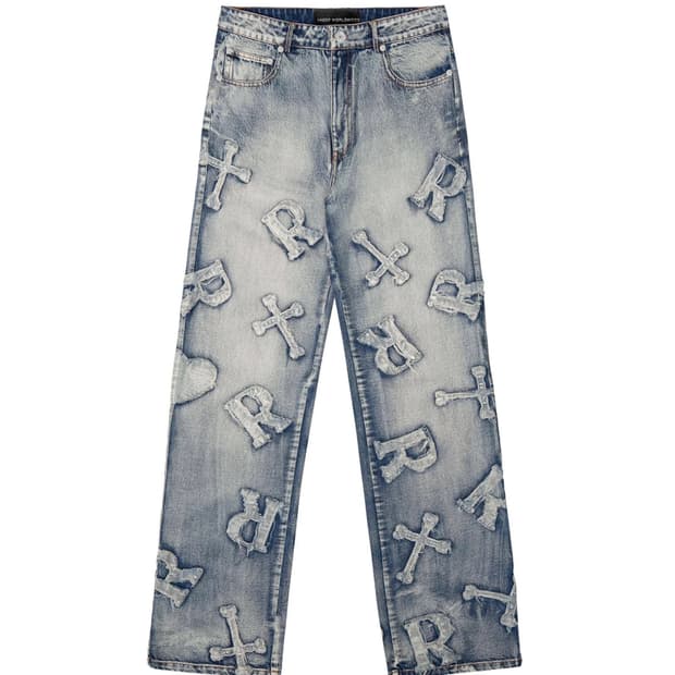 Racer worldwide Washed Ice Patch Jeans S