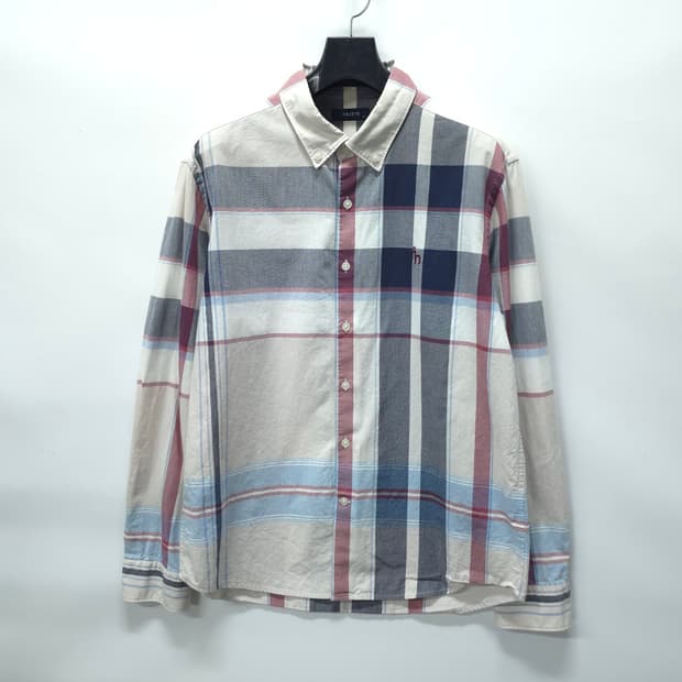 헤지스 클래식 봄여름 체크셔츠 ( 100~105 )