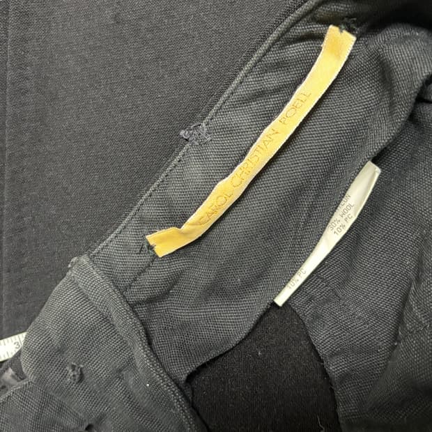 Carol christian poell 울 나일론 혼방