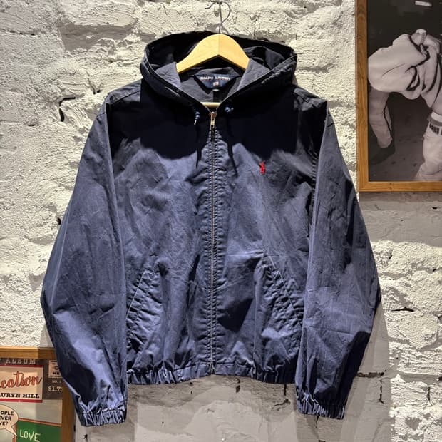 90‘s 폴로 스포츠 데님 후드자켓