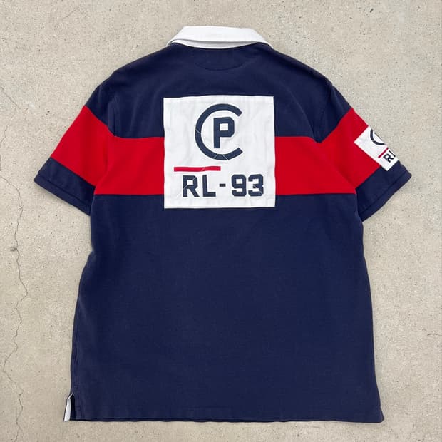 폴로 랄프로렌 CP RL-93 럭비 카라 티셔츠 