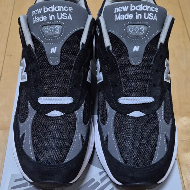 (275)뉴발란스 993 블랙 그레이
