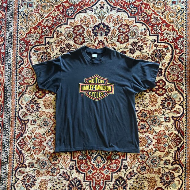 80s HarleyDavidson Classic Bar & Shield