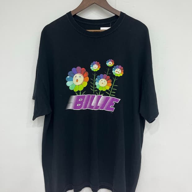 just don 빌리아일리시 x 무라카미 타카시 티셔츠
