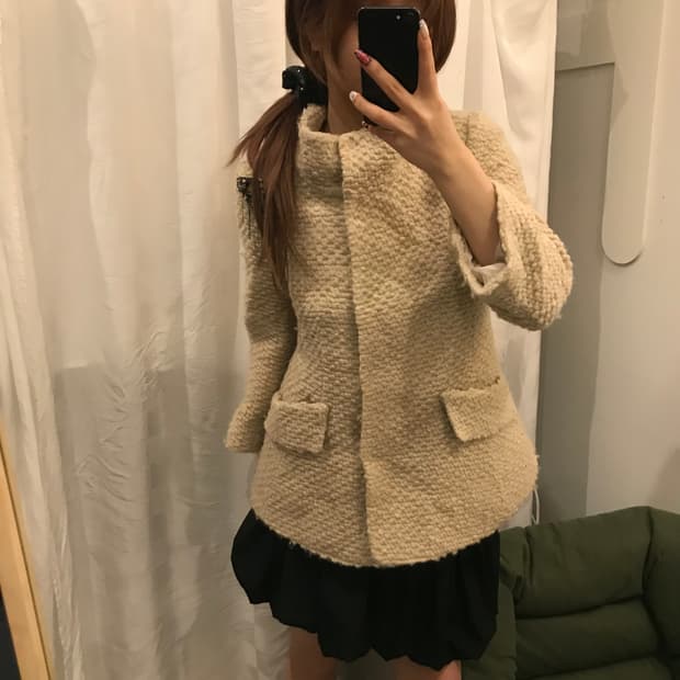 MOJO S PHINE 모조에스핀 모 100% 코트