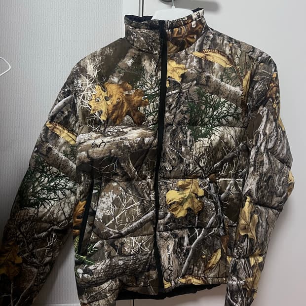 페치썬데이 fetch 리얼트리 패딩 s realtree