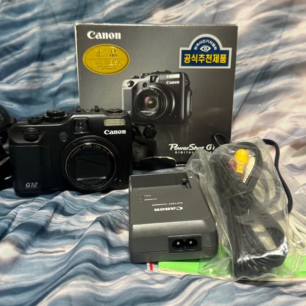 캐논 파워샷 g12 카메라 (powershot g12) / 풀박미품💕✨