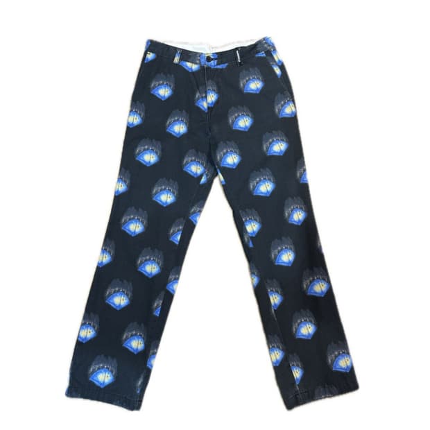 디스이즈네버댓 프린팅 코튼 팬츠 M