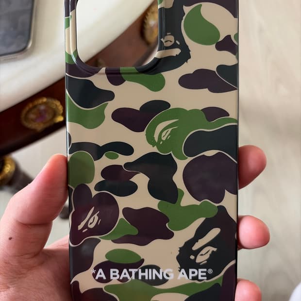베이프 맥세이프 카모패턴 케이스 16pro max용