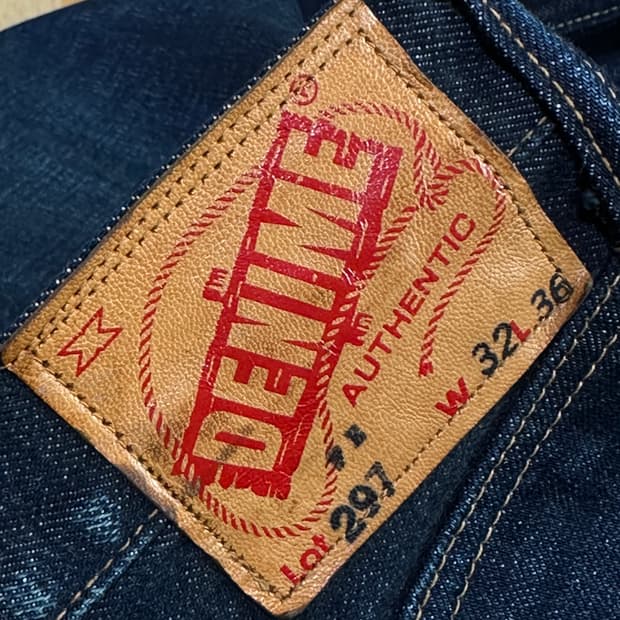 (국내 희귀/H.Y각인) Denime(드님) Lot 297 레드탭 셀비지