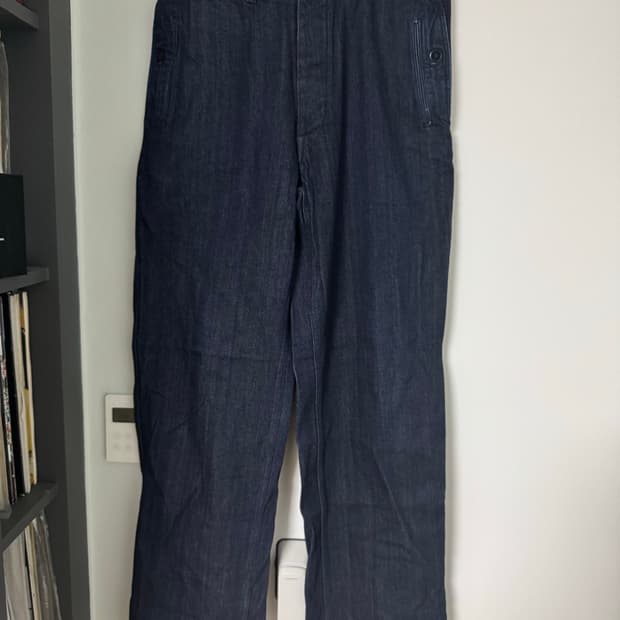 블랙사인 Black sign 인디고 팬츠 34사이즈